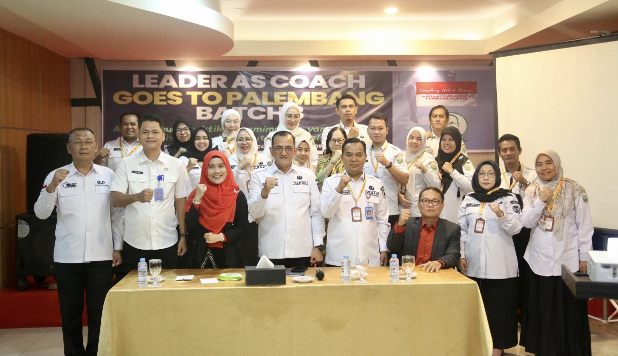 16 ASN Pemprov Sumsel Ikuti Leader As Coach, Dorong Kolaborasi dan Kinerja