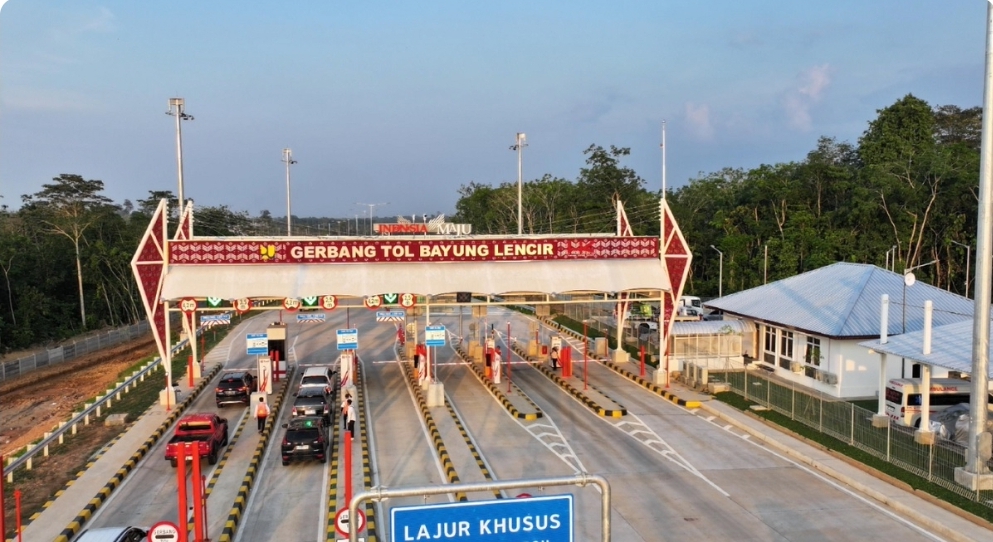 Segini Angka Harian Rata-Rata Kendaraan di Jalan Tol Bayung Lencir Tempino