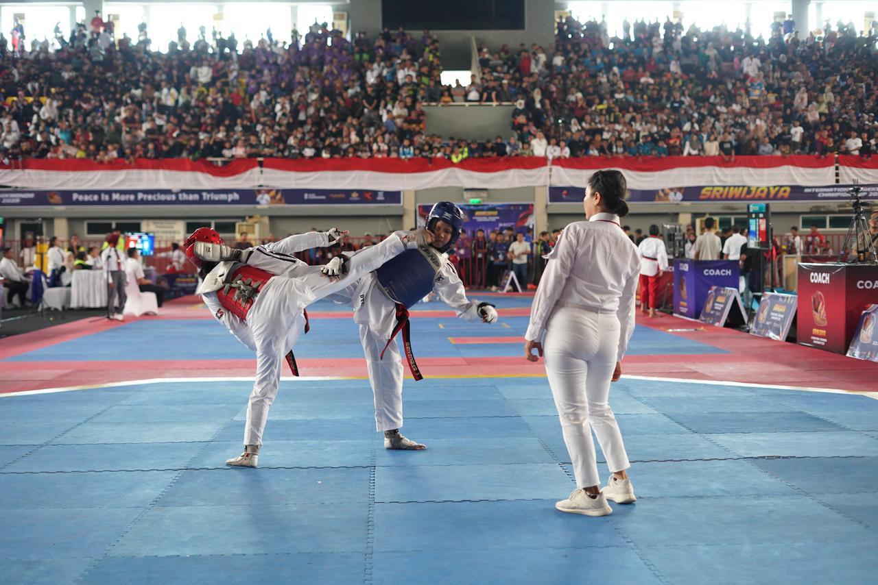 Gubernur Herman Deru Buka Sriwijaya International Taekwondo Championship 2025, Tunjukkan Keramahtamahan Sumsel
