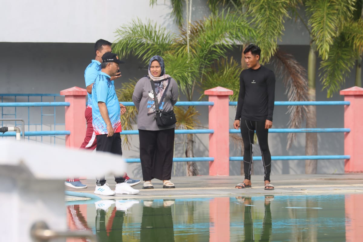 Geram Kolam Tirta Randik Sekayu Berlumut dan Lantai Banyak Rusak