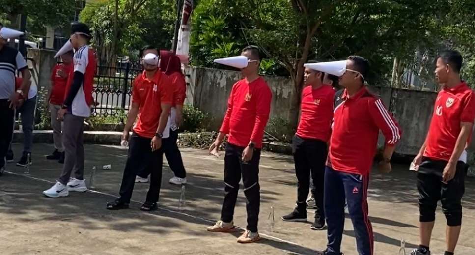 Semarak HUT RI ke-80, Disnakertrans Muba Gelar Lomba Penuh Kebersamaan