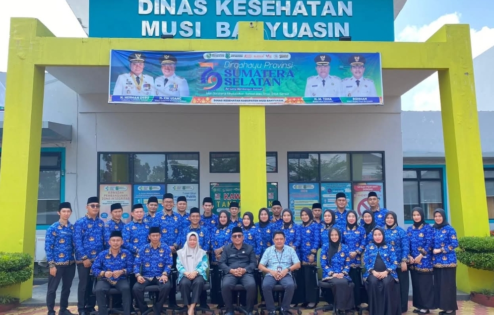 Pelantikan 40 PPPK dan 1 CPNS, Dinkes Muba Perkuat Layanan Kesehatan