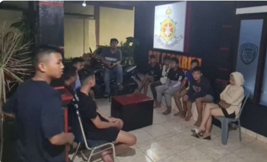 Polres Lubuk Linggau Amankan Sekelompok Remaja, Diduga Melaksanakan Boxing Jalanan