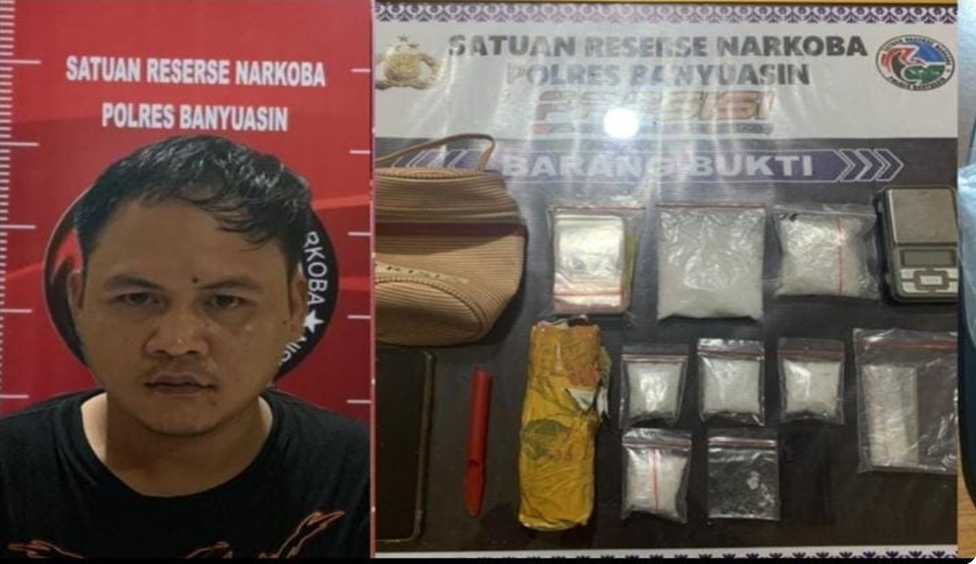 Polisi Bekuk Pengedar Narkotika yang Meresahkan Masyarakat