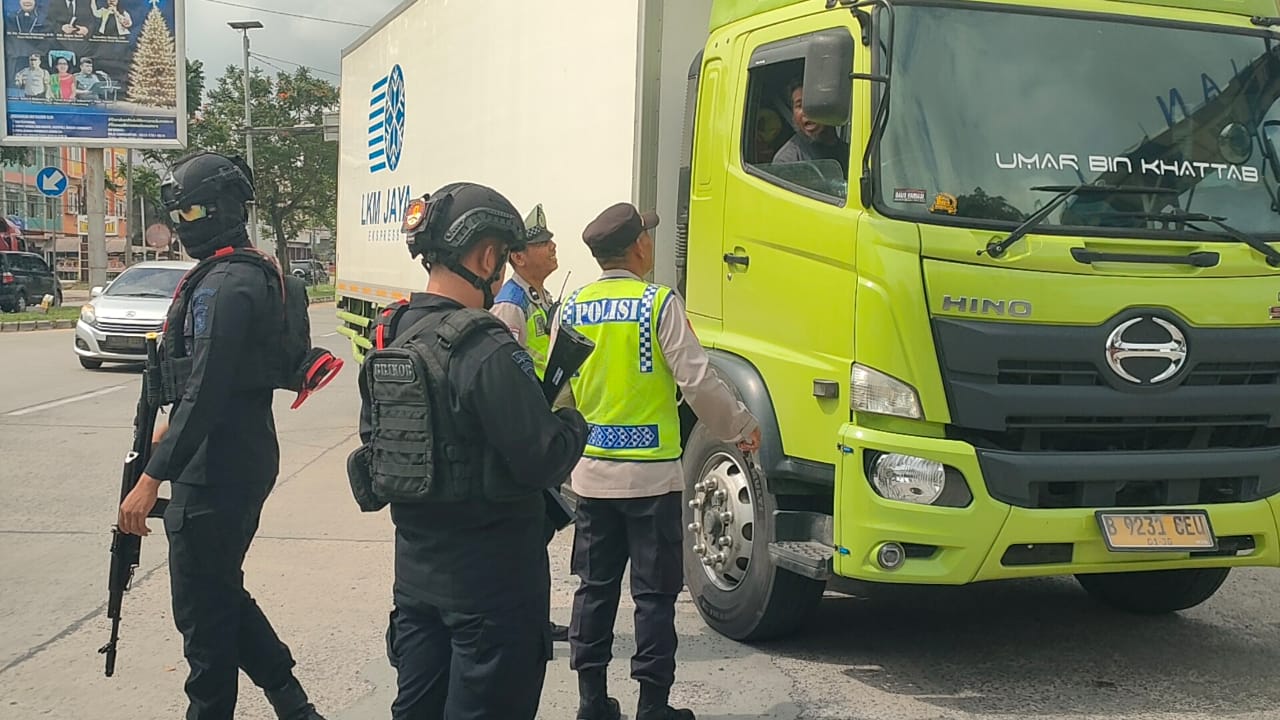Pasca Lebaran, Polda Sumsel Gaspol KRYD: 772 Truk Pelanggar Ditindak, Patroli Diperketat
