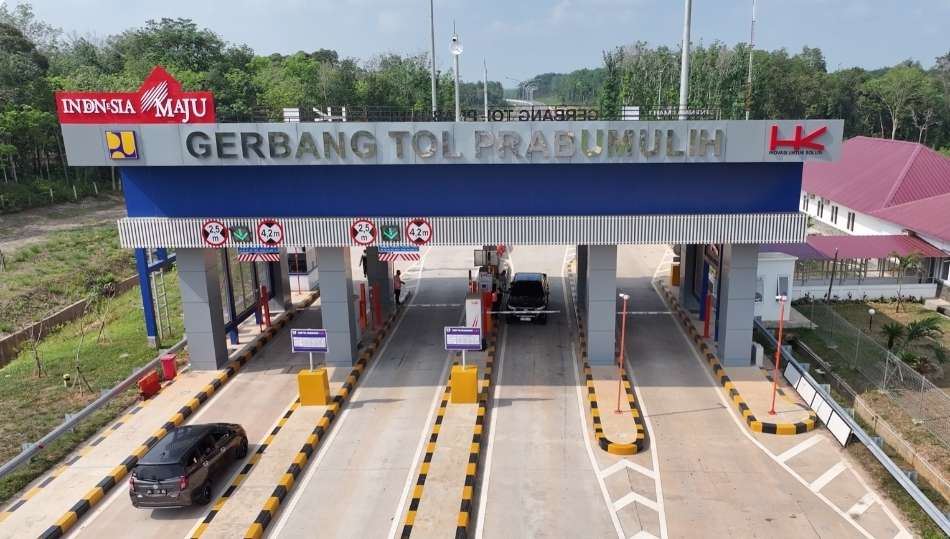 Tol Indralaya - Prabumulih Sudah Beroperasi, Akses Menuju Ibukota Provinsi Makin Lancar