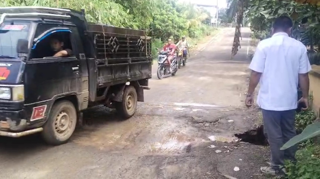 Jembatan di Desa Berlian Makmur Butuh Perhatian, Bisa Sebabkan Akses Jalan C2 - Dawas Terganggu
