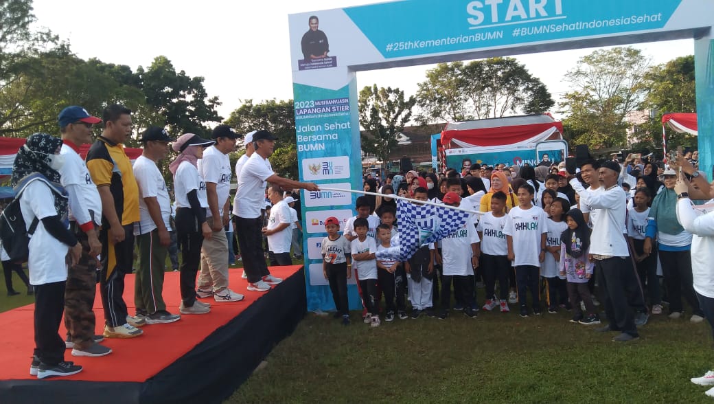 Jalan Sehat BUMN, Sebagian Warga Kecewa Tak Dapat Kupon