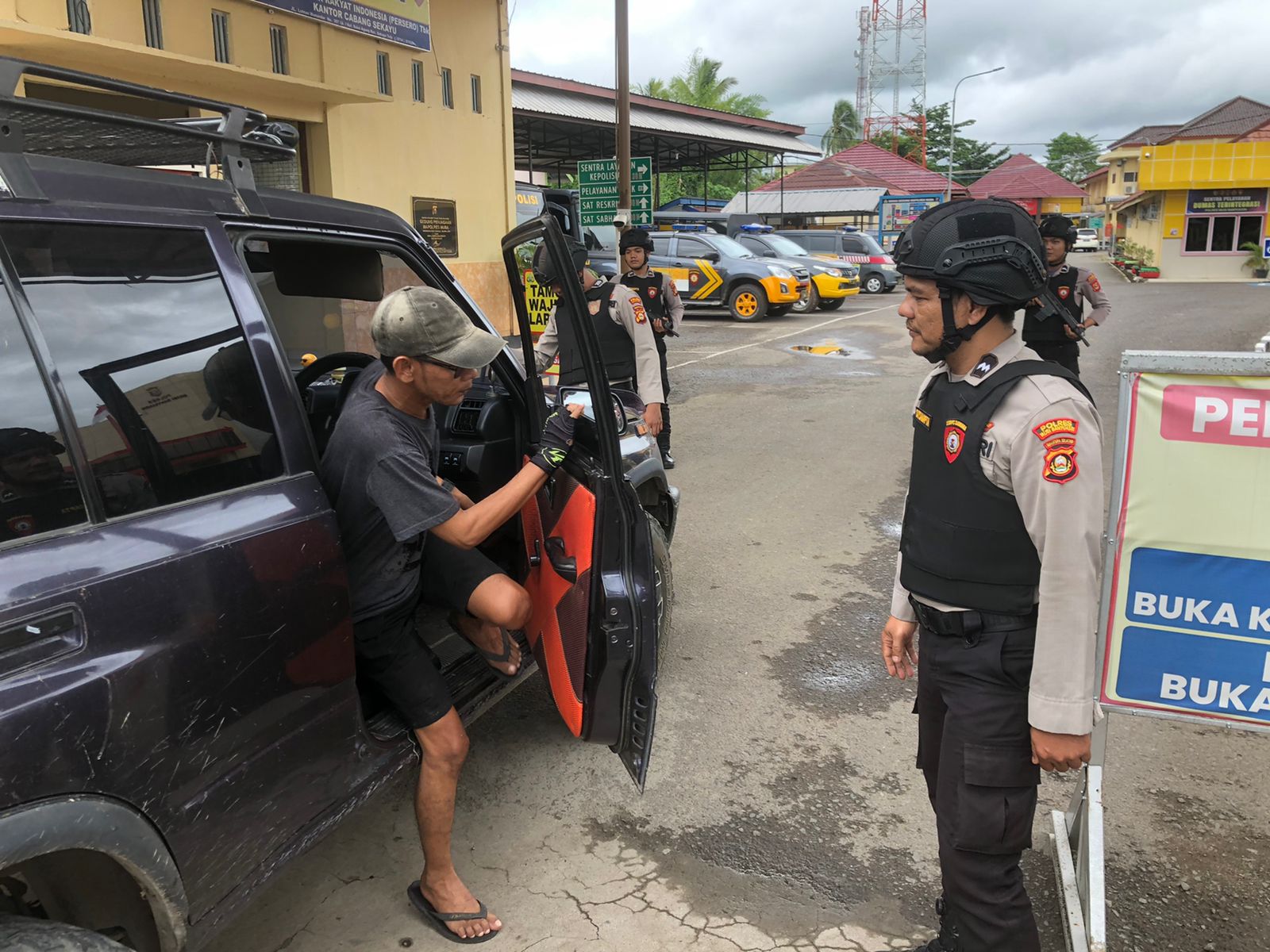 Pasca Bom Bunuh Diri di Polsek Astana Anyar, Polres Muba Perketat Pengamanan 