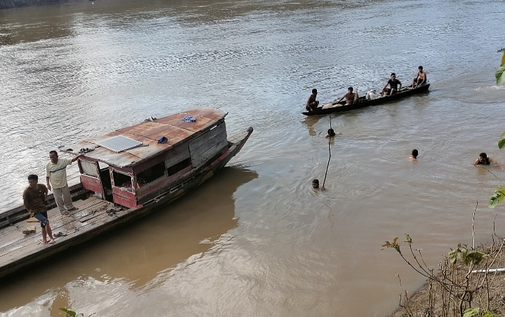 Bocah di Desa Panai Hilang Terseret Arus Sungai Musi