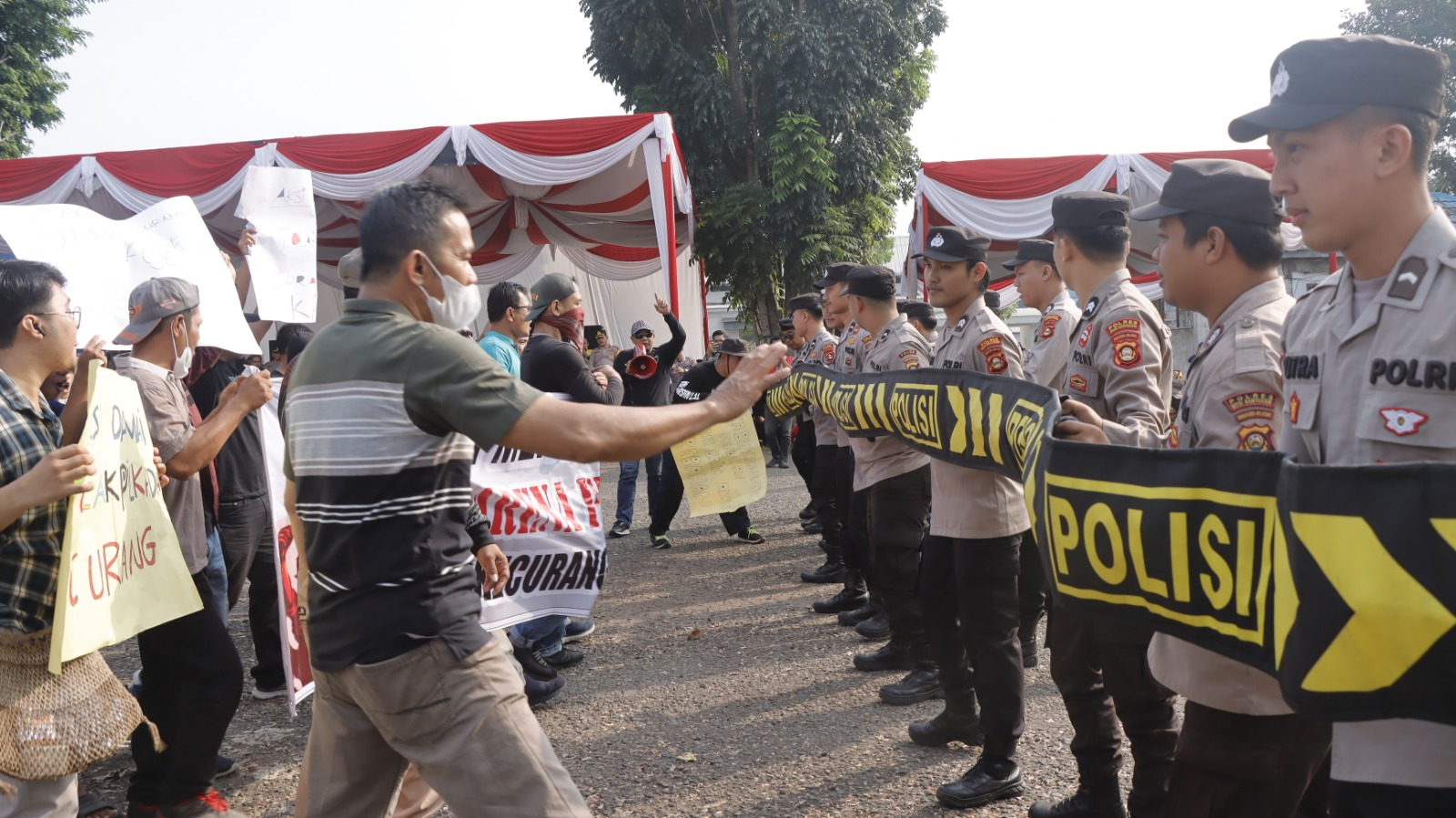 Polres Muba Gelar Simulasi Pengamanan Kota, Jelang Pilkada Serentak 2024