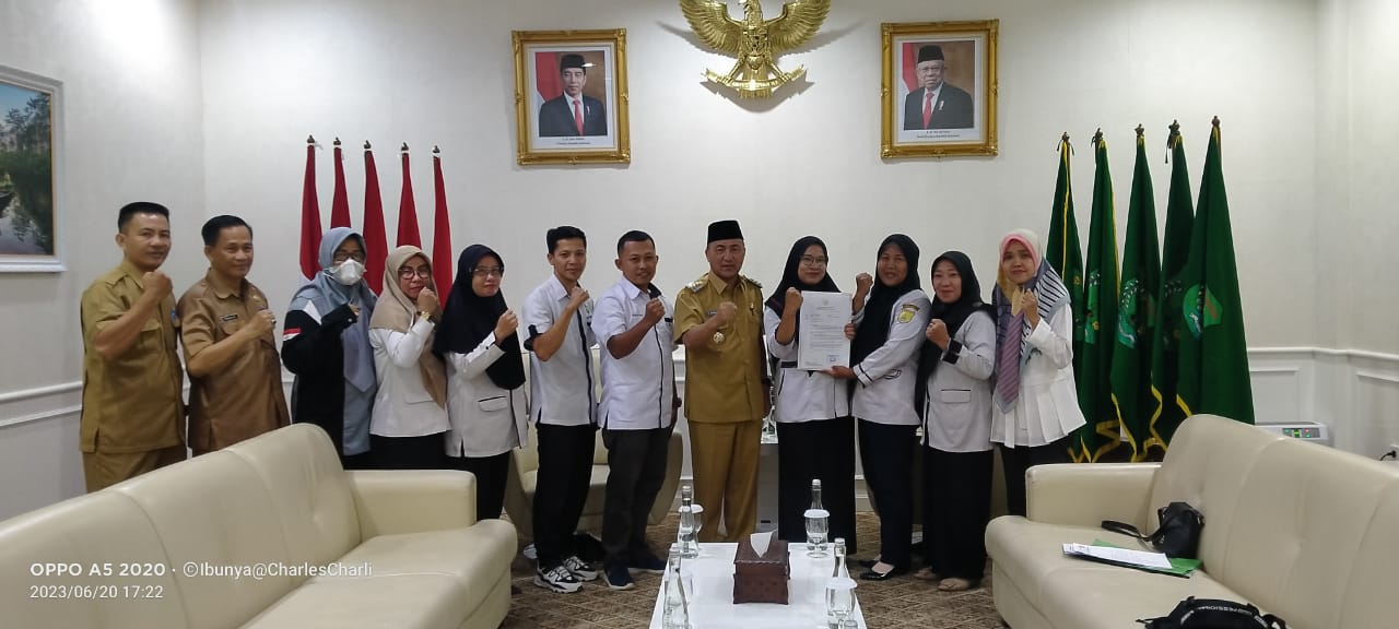 Pj Bupati Muba Dukung Honorer Tenaga Administrasi Sekolah, Untuk Diangkat Jadi ASN