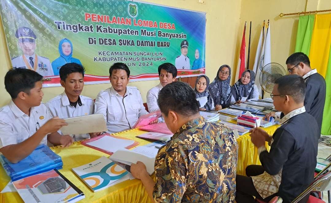 Desa Sukadamai Baru Ikut Lomba Desa Tingkat Kabupaten Muba, Targetkan Jadi Juara