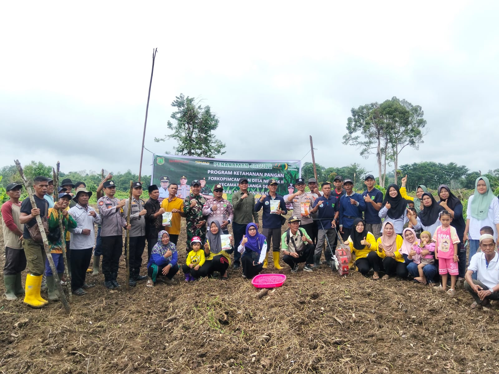 Optimalkan Lahan 1.3 Hektare, Desa Ngulak II Jalankan Program Ketahanan Pangan Melalui Penanaman Jagung