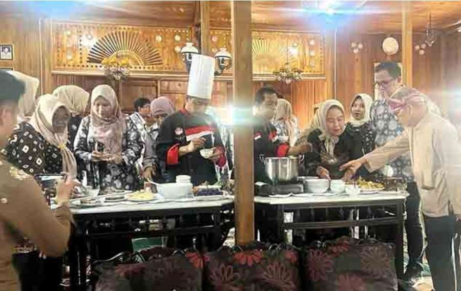 Muba Juara 1 Kuliner Terbaik Di Festival Anjungan Tingkat Provinsi, Ini Makanan Yang Ditampilkan