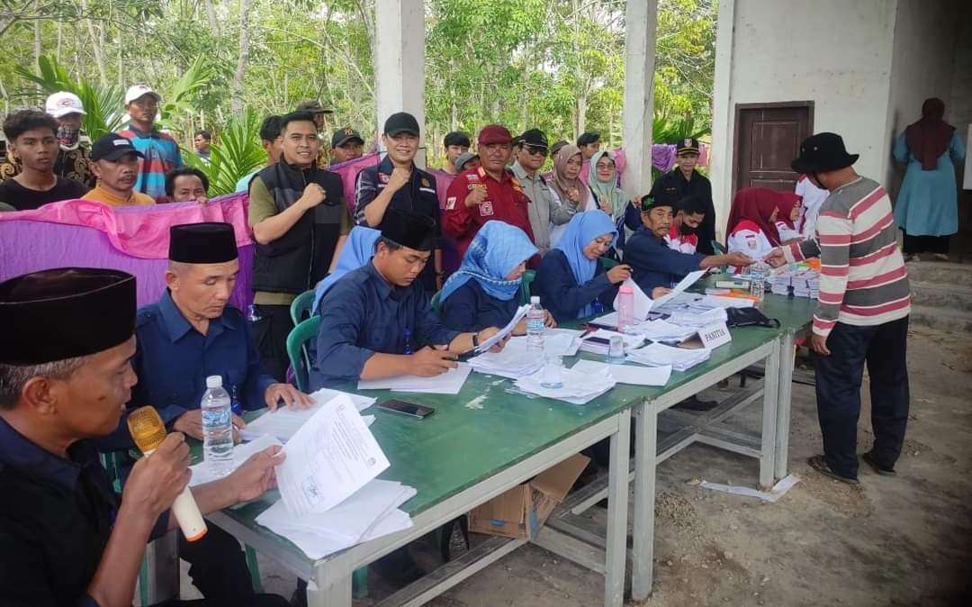 Pilkades Serentak di Kabupaten Banyuasin Berjalan Lancar, Berikut Daftar Hasil Pencoblosan di 40 Desa