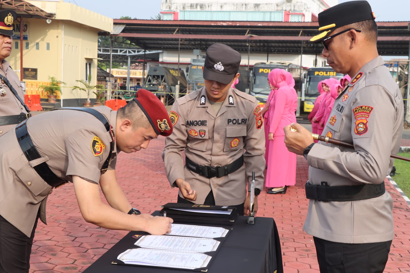 Rotasi Jabatan di Polres Muba, Mulai Dari Kasat Narkoba Hingga Kapolsek Batang Hari Leko
