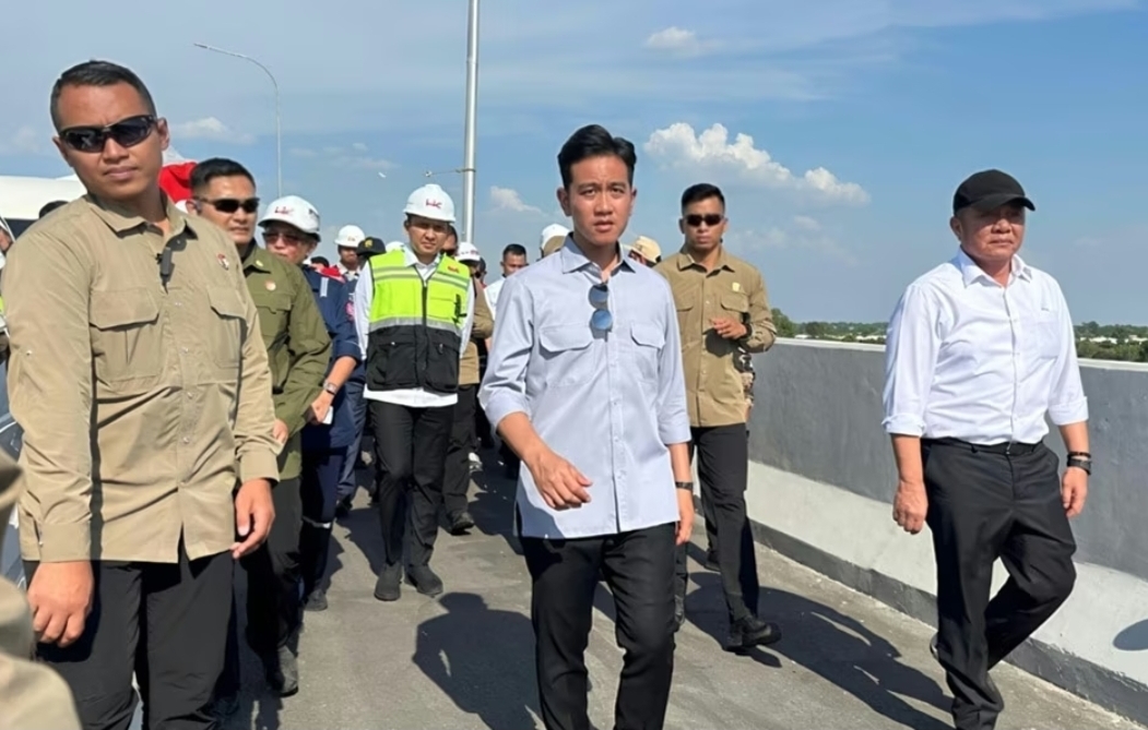 Wapres Gibran Tinjau Jalan Tol Palembang–Betung, Optimis Dongkrak Pertumbuhan Ekonomi Sumsel