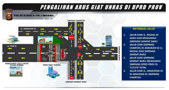 Hari Ini, Mahasiswa di Palembang Gelar Unjuk Rasa