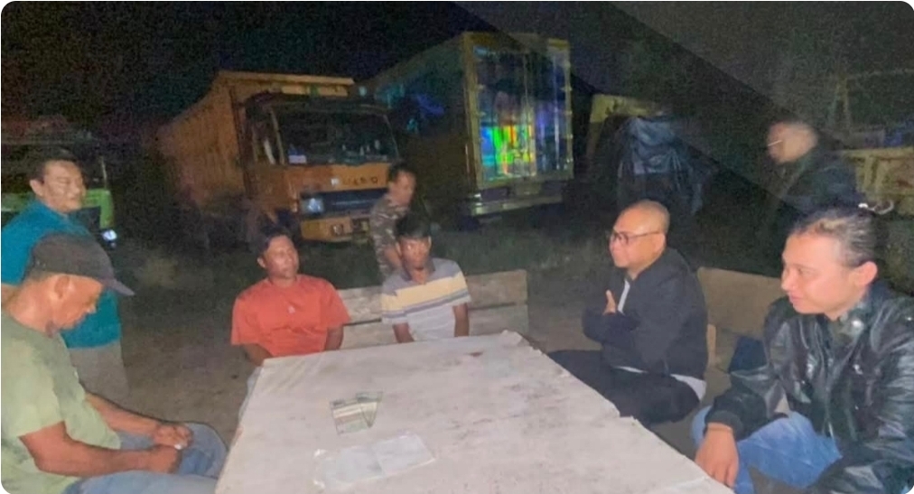 Angkutan Batubara Sumbu 4 Ditertibkan di Tungkal Jaya, Dishub Muba Perintahkan Putar Balik