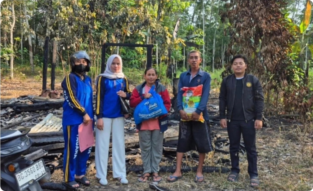 Pemkab Muba Bergerak Cepat! Dinsos Salurkan Bantuan Tanggap Darurat untuk Korban Kebakaran di Desa Petaling
