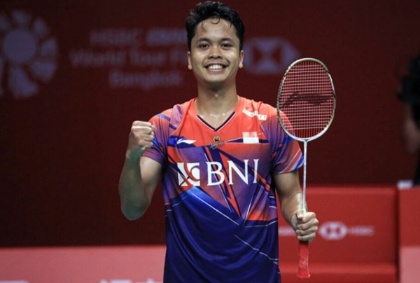 Anthony Ginting Hentikan Langkah Juara Dunia ke Semifinal BWF World Tour Finals 2022