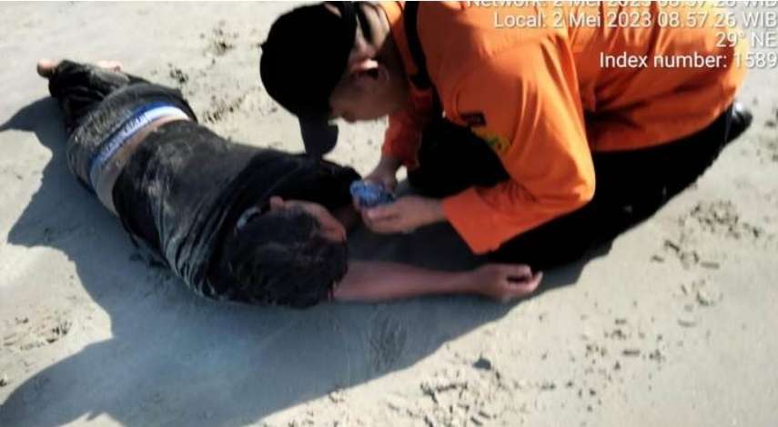 Terseret Ombak, 6 Warga Palembang Tenggelam di Pantai Panjang Bengkulu, 3 Meninggal, 2 Menghilang 1 Selamat