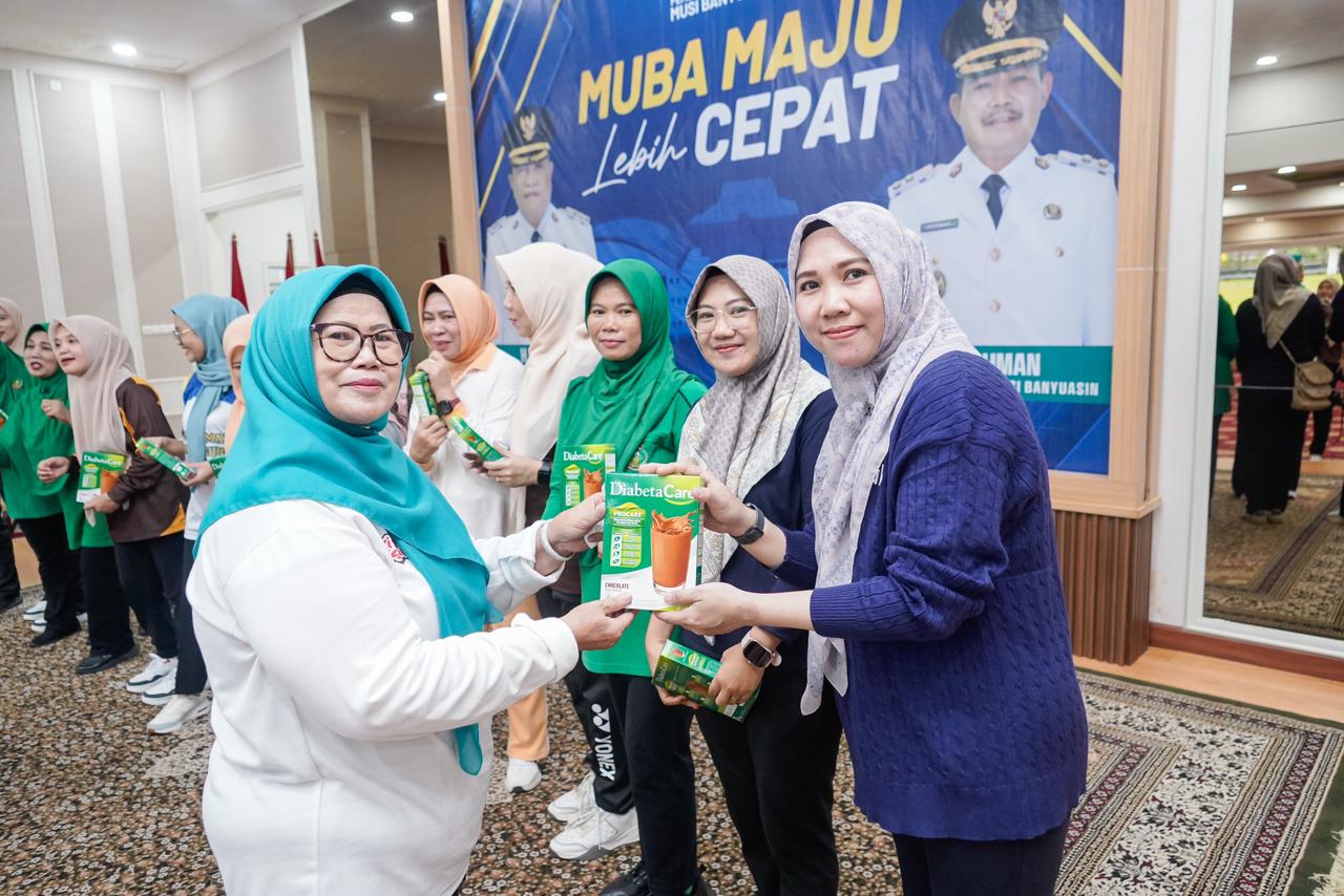 Semarak Hari Ibu 2025, TP PKK Muba Gelar Senam Sehat, Edukasi Kesehatan, dan Bagi-Bagi Door Prize