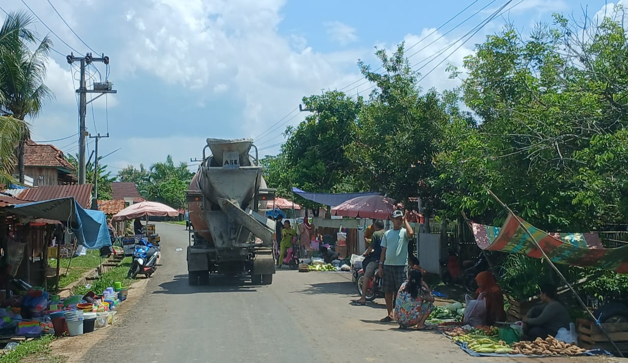 Miris, Kondisi Pasar Kalangan di Desa Kertayu Makin Sepi