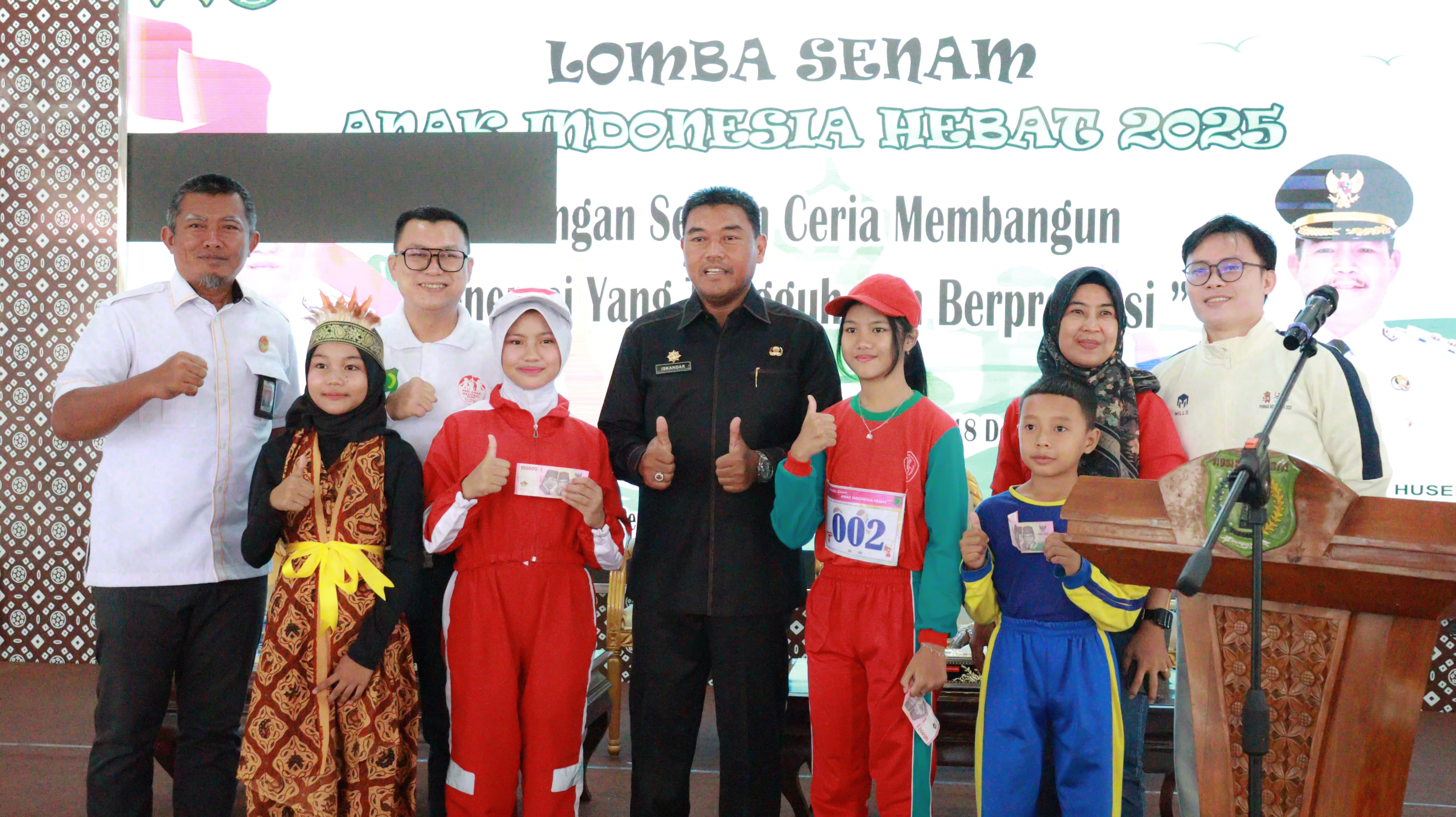 Pemkab Muba Gelar Lomba Senam Anak Indonesia Hebat 2025: Dorong Kesadaran Hidup Sehat Sejak Usia Dini