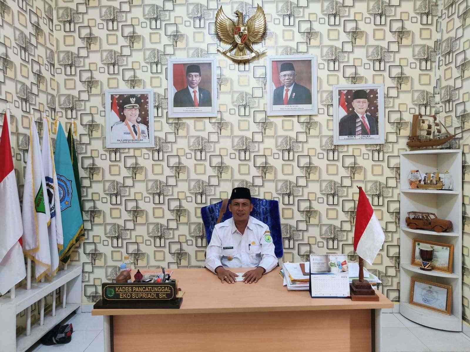 Jelang Nataru Pemdes Panca Tunggal, Sungai Lilim Musi Banyuasin Himbau Begini Ke Warganya