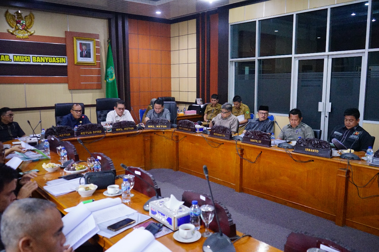 Badan Anggaran DPRD Muba Bahas Laporan Komisi-Komisi, Siap Susun APBD Pro-Rakyat