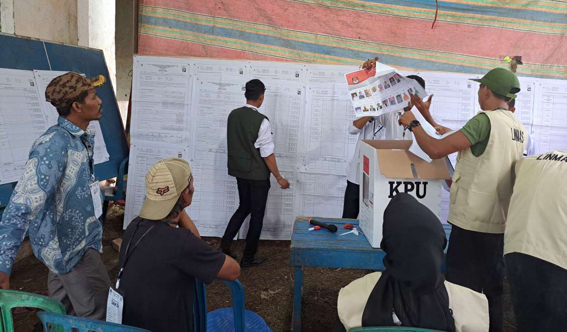 Hasil Sementara, Prabowo-Gibran Menangi Sebagian Besar TPS di Muba