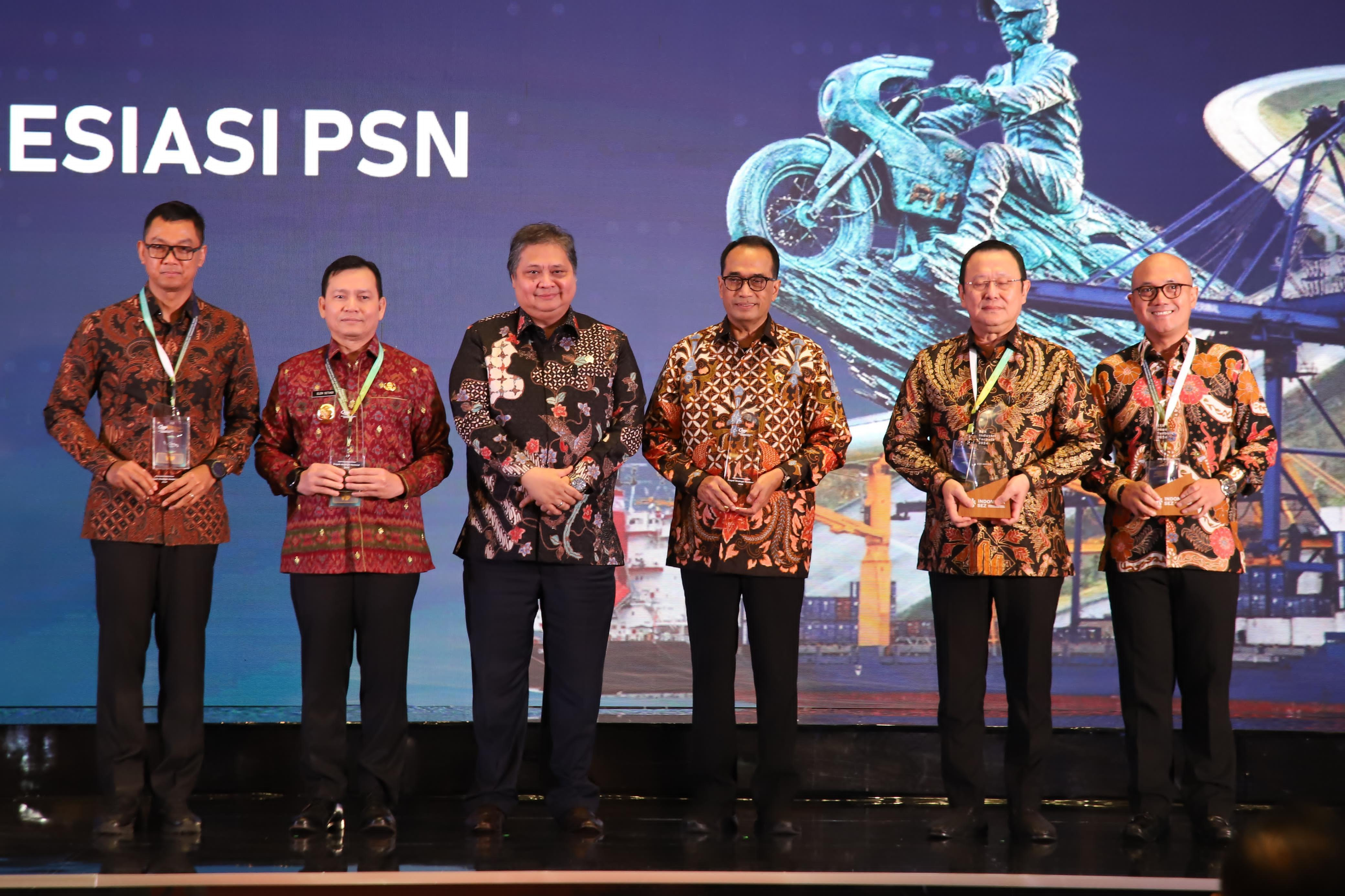 Pj Gubernur Elen Setiadi Terima Penghargaan PSN, Sumsel Diakui Atas Percepatan Pembangunan