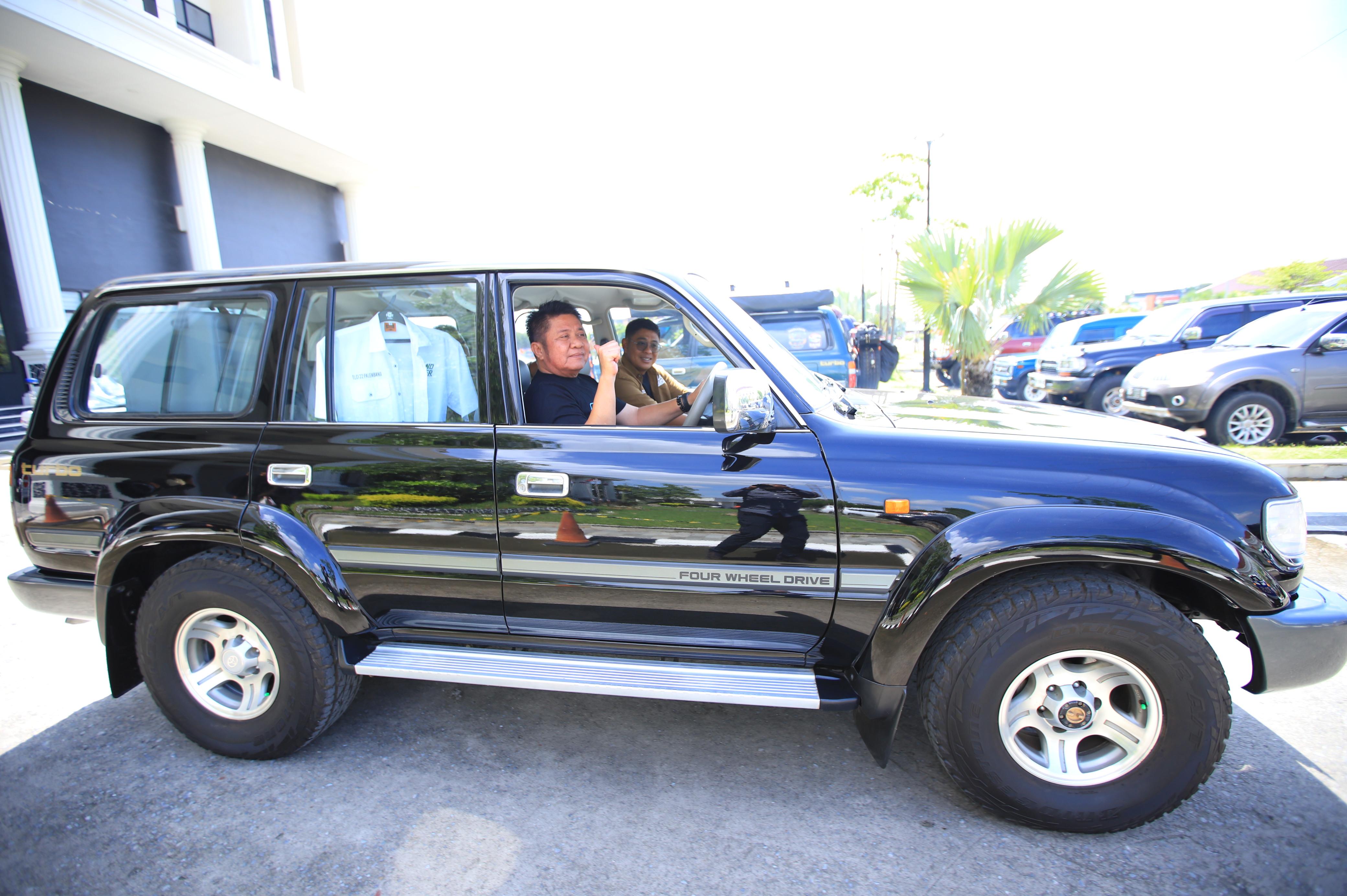 Promosikan Wisata dan Aksi Sosial, Herman Deru Touring Bareng TLCI ke Kota Pagar Alam