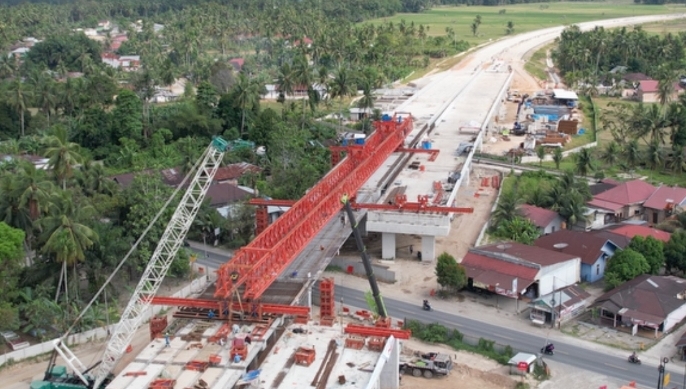 Optimis Pembangunan Tol Padang - Sicincin Selesai Tepat Waktu, Progres Sudah Mencapai 61 Persen