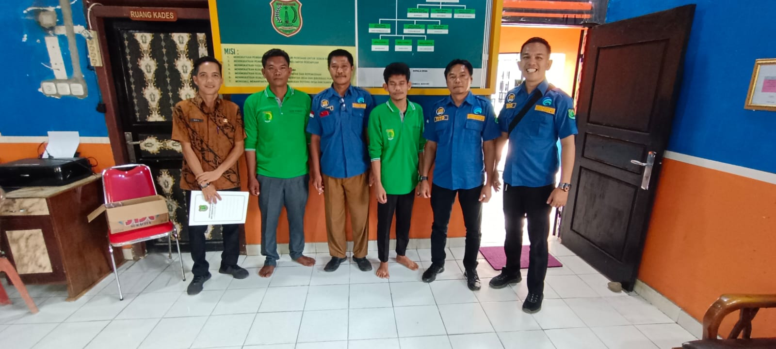 Melalui Zoom Sharing Knowledge  Pelaksanaan Desa Cantik oleh BPS Kabupaten Muba dengan BPS Kabupaten Bekasi