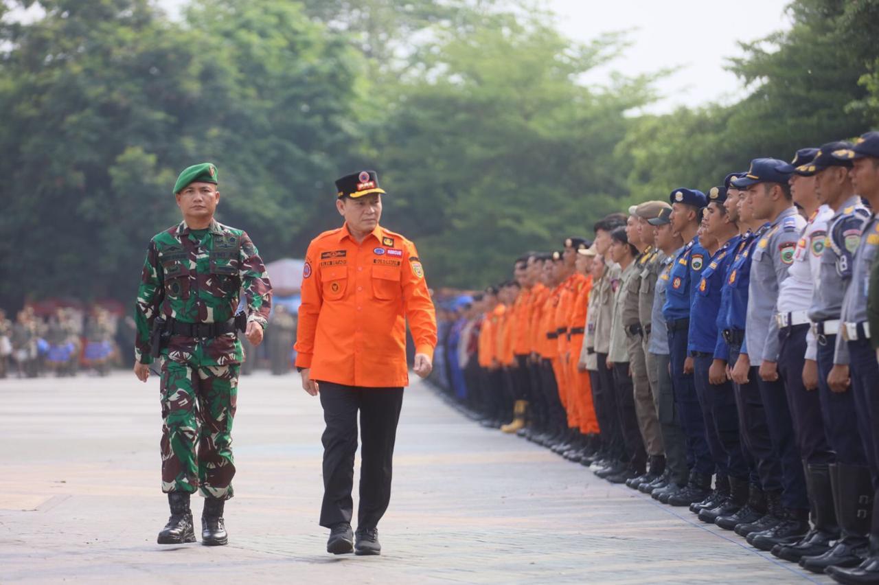 Sumsel Siaga Banjir, Pj Gubernur Elen Setiadi Gelar Simulasi dan Uji Kesiapan Personil