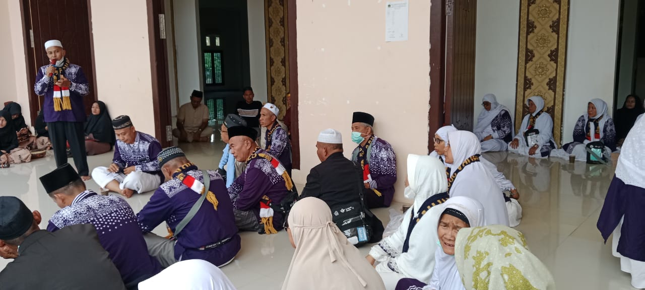 Jemaah Haji Asal Sungai Lilin dan Sekitarnya Sudah Kembali, Transit di Masjid Agung Darusallam