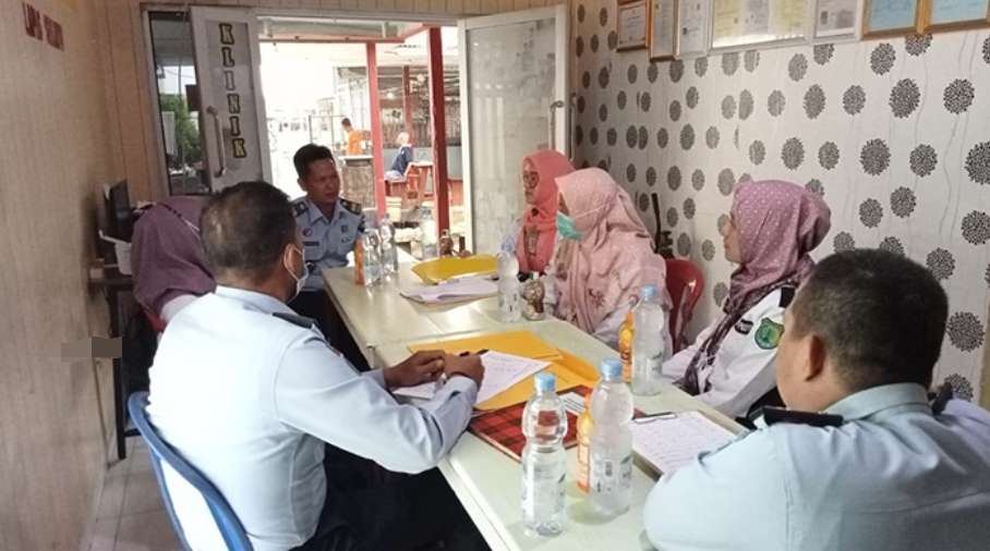 Tingkatkan Kualitas Klinik Lapas Sekayu, Dinkes Muba Lakukan Monev