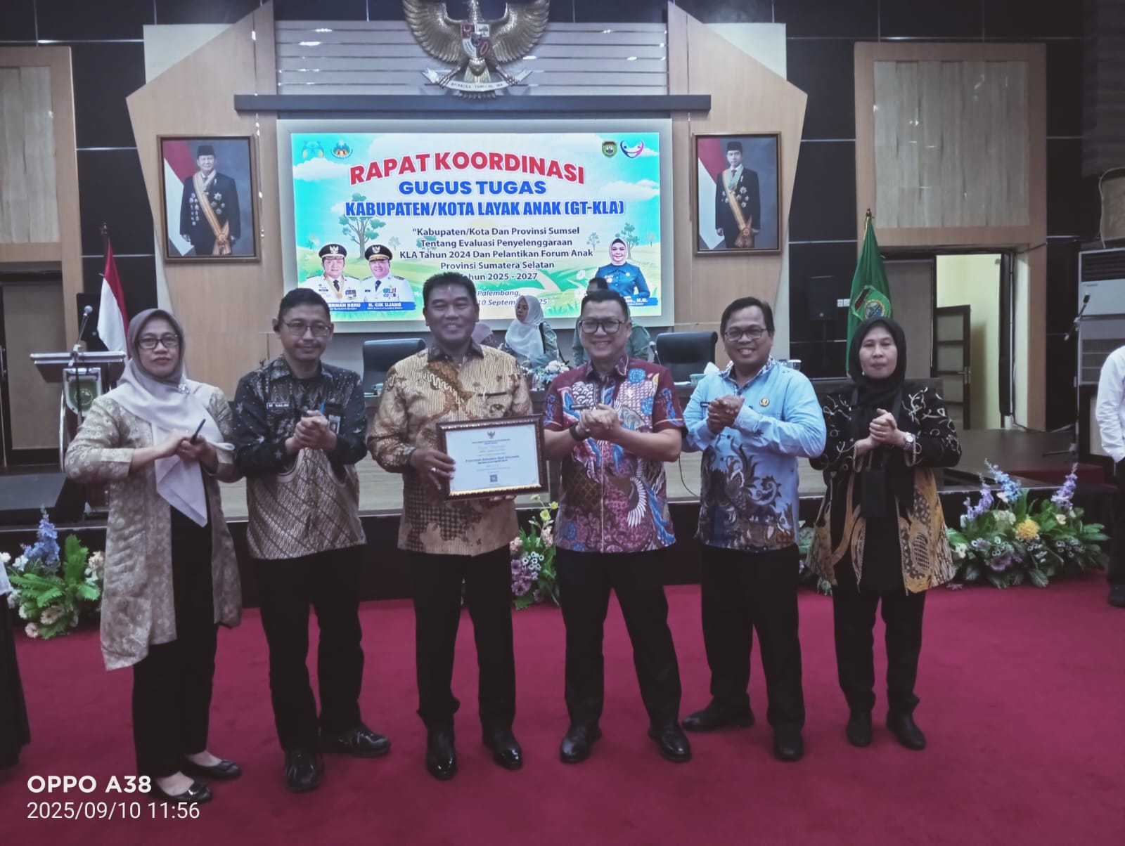 Muba Raih Predikat Kabupaten Layak Anak Tingkat Madya