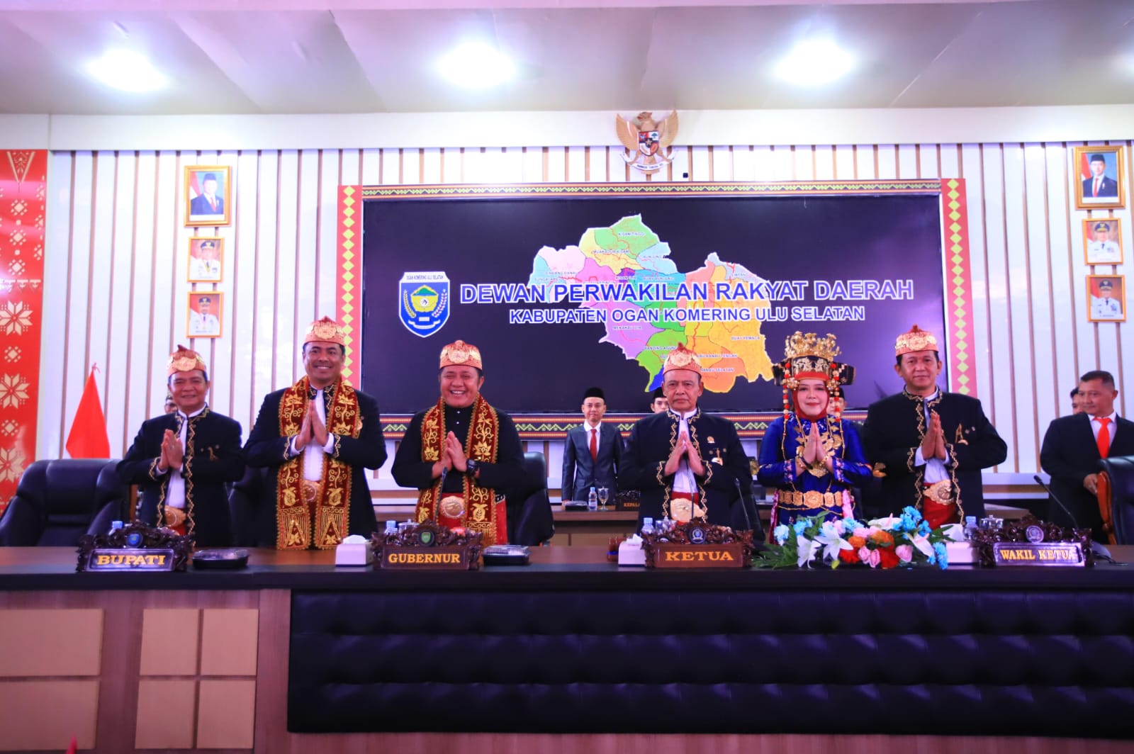 Herman Deru Hadiri HUT ke-22 OKU Selatan, Tekankan Kekompakan Jadi Kunci Kemajuan Daerah