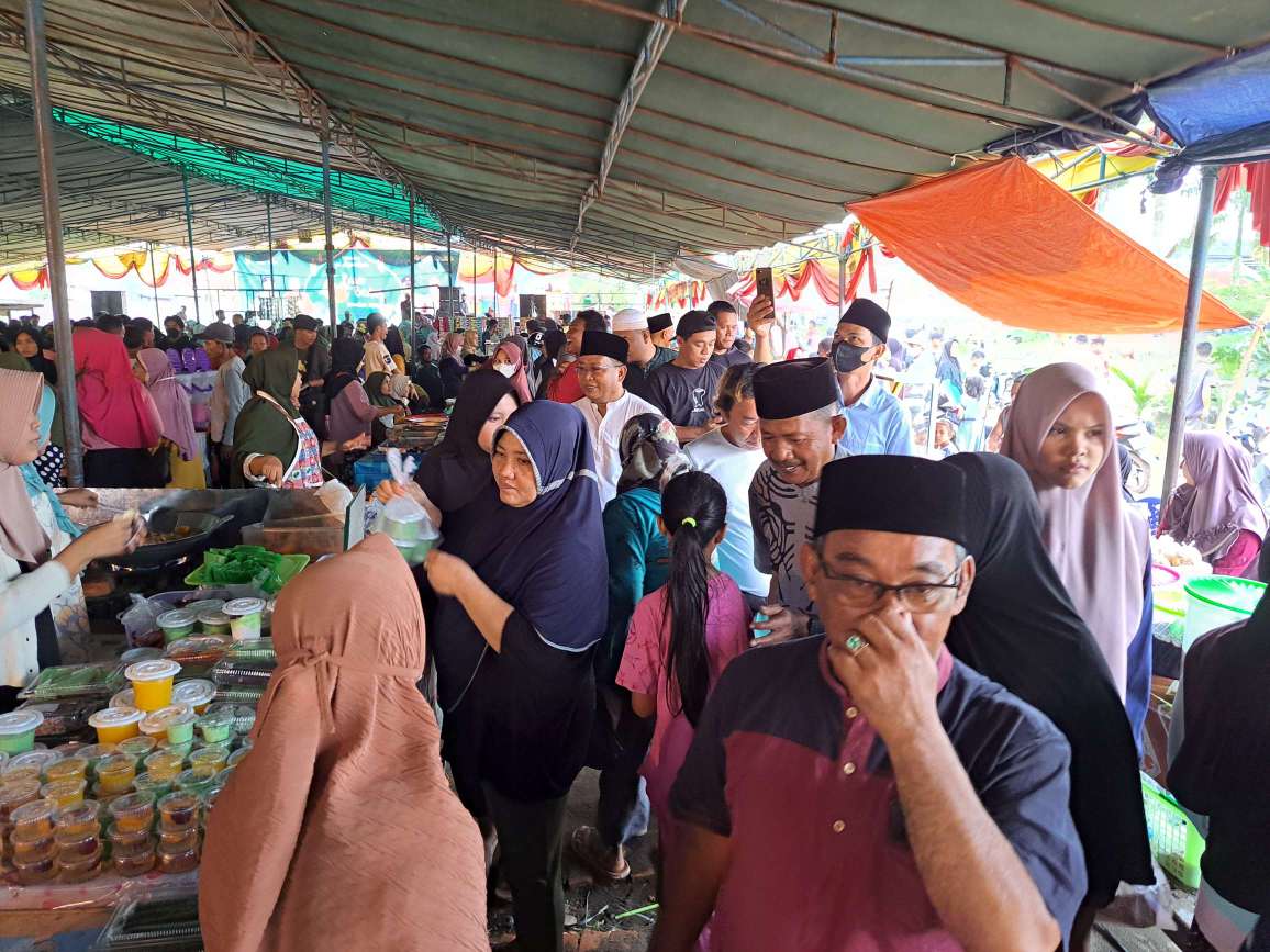 Hadirnya Pasar Bedug, Ajang Menambah Penghasilan Pedagang