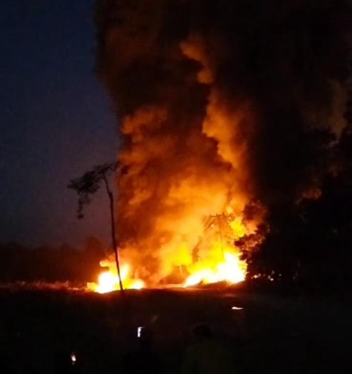 Usai Kebakaran Tempat Penyulingan Minyak di Bayung Lencir, Wilayah Babat Toman Juga Menyusul