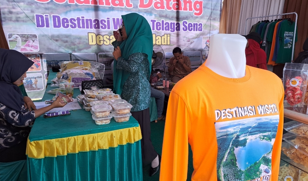 Pemdes Mekar Jadi Promosikan Wisata Telaga Sena di Ajang Sungai Lilin Expo