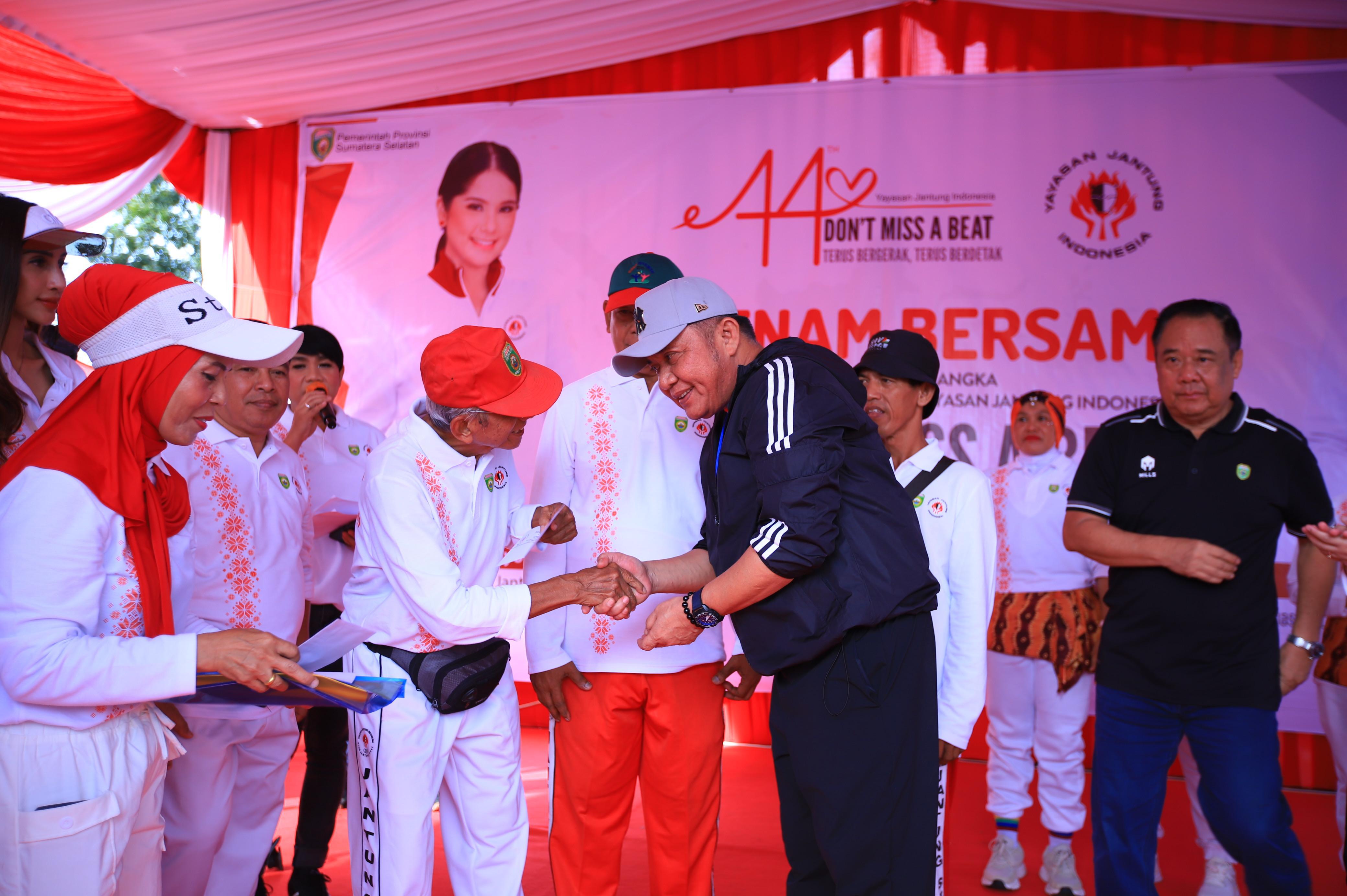 YJI Sumsel Rayakan HUT ke-44, Ajak Masyarakat Terus Bergerak Demi Jantung Sehat