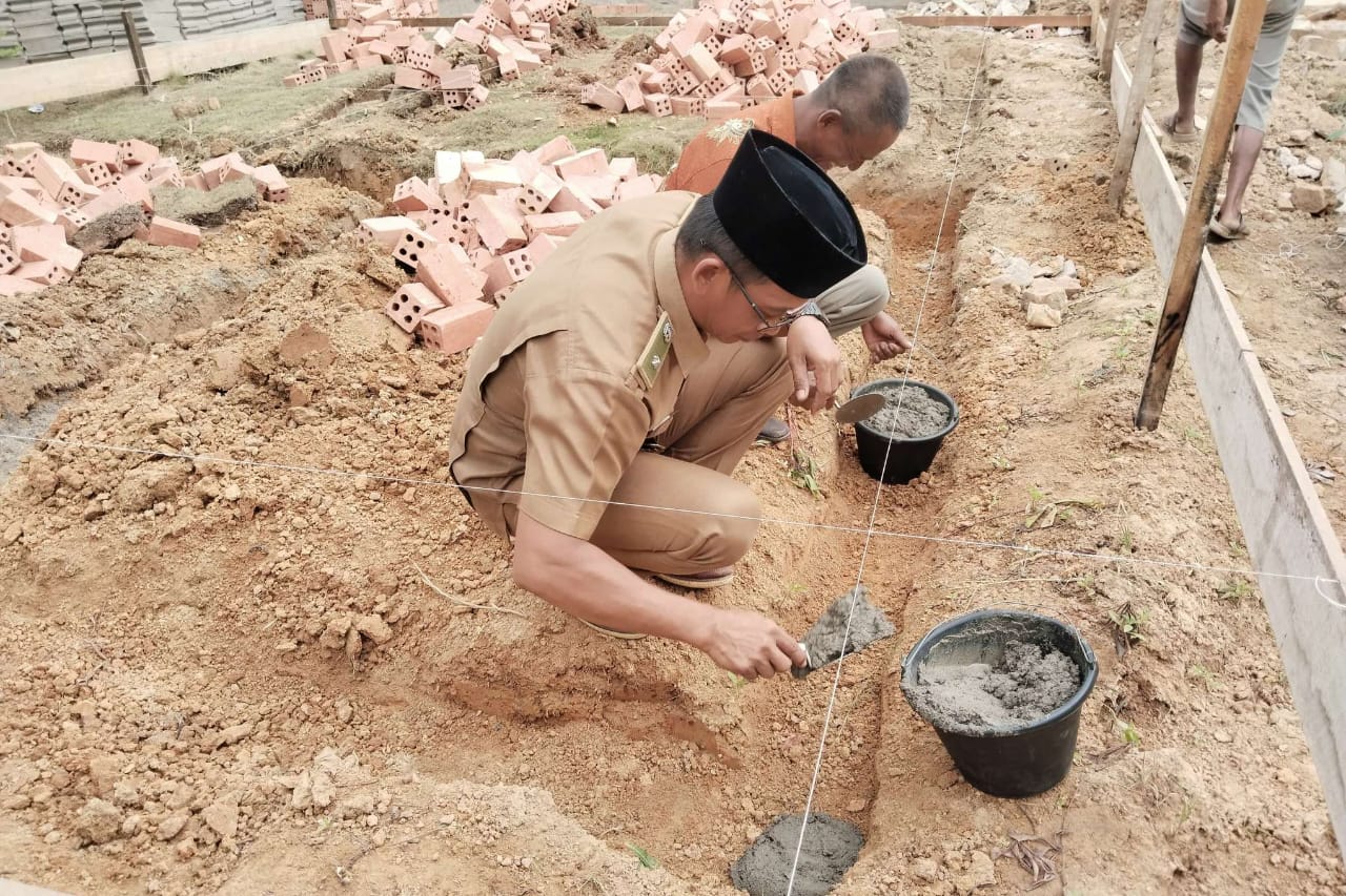 Warga Desa Mulyo Rejo Dapat Bantuan Bedah Rumah, Dari Baznas Muba