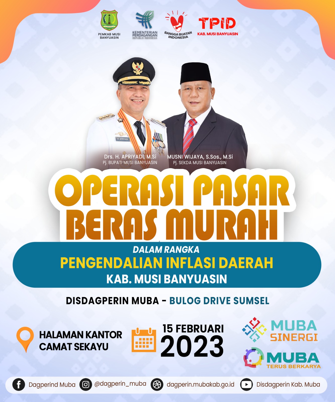 Pemkab Muba Gelar Operasi Pasar, Ini Tujuannya 