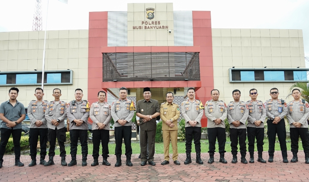 Bupati dan Wakil Bupati Muba Kunjungi Polres Muba, Semangat Kolaborasi untuk Membangun Muba Maju Lebih Cepat 