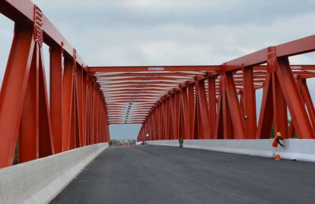 Inilah Jembatan Rangka Baja Terpanjang di Tol Trans Sumatera, Hari Ini Akan Dilakukan Uji Beban